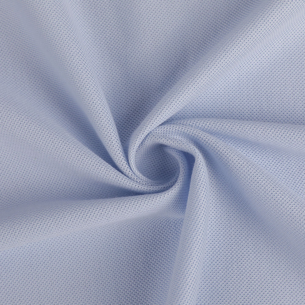 Pique Mesh Soft Island Cotton la Liquid Amoniac Friendly Friendly Piele Potrivit pentru Polo